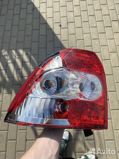 Задние фары на priora 1
