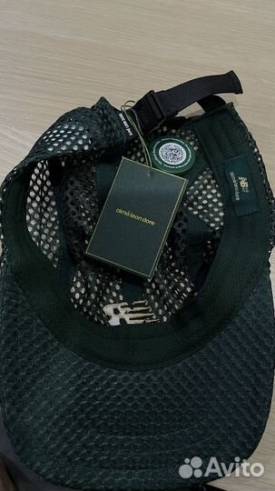 Кепка бейсболка New Balance /ALD зеленая сетчатая