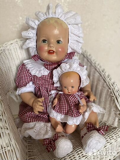 Старинная антикварная кукла. Композит. США