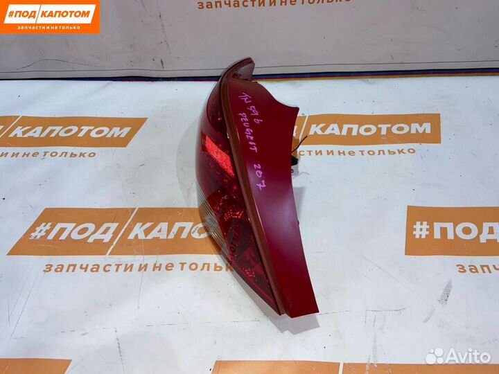 Фонарь задний левый Peugeot 207 рест. 2010