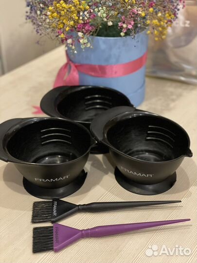 Миска для окрашивания с присоской framar