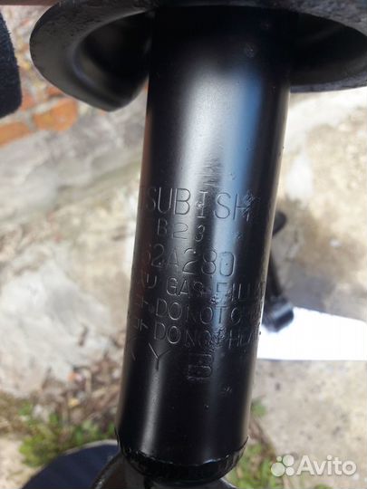 Амортизаторы задней подвески