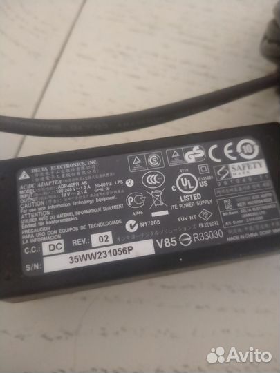 Блок питания для ноутбука DNS mini