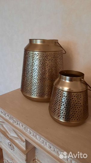 2 модных подсвечника H&M