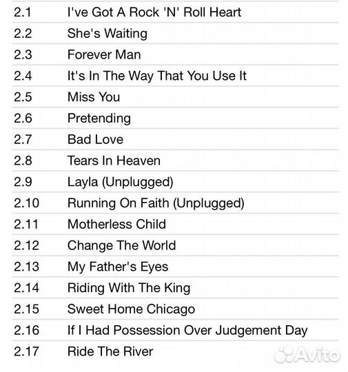 Eric Clapton - Complete Clapton 2CD Rus