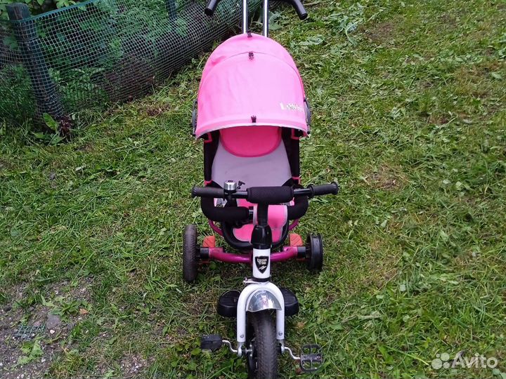 Детский велосипед коляска