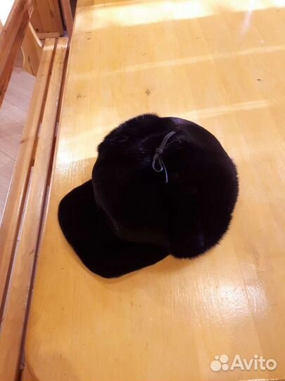 Норковая шапка мужская