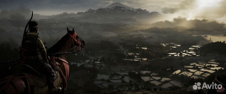 Диск Призрак Цусимы Режиссерская PS4 / Новый