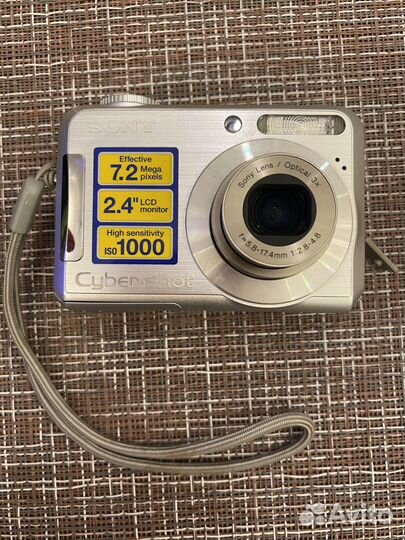 Компактный фотоаппарат sony