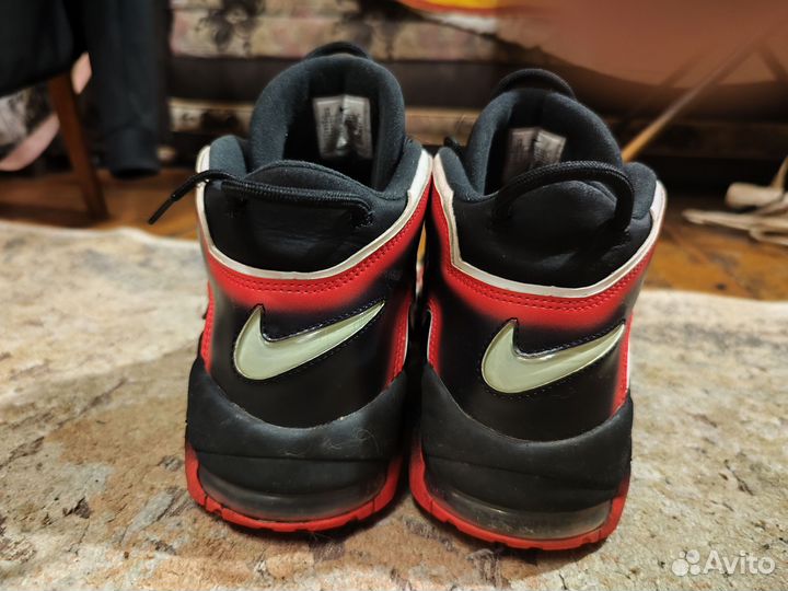 Кроссовки nike air more uptempo laser crimson ориг