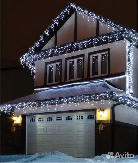 Новогодние гирлянды,световые фигуры,бахрома,дожди