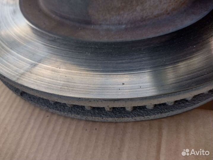 Диски тормозные перед Tойота Прадо 150