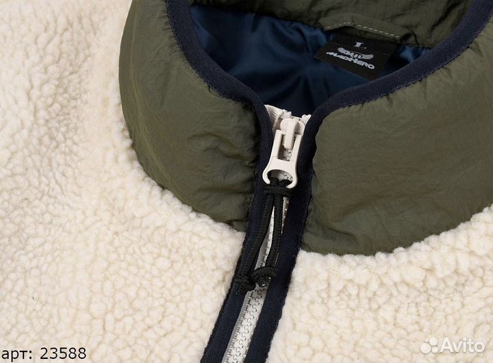 Шерпа carhartt (S-XXL) бежевая