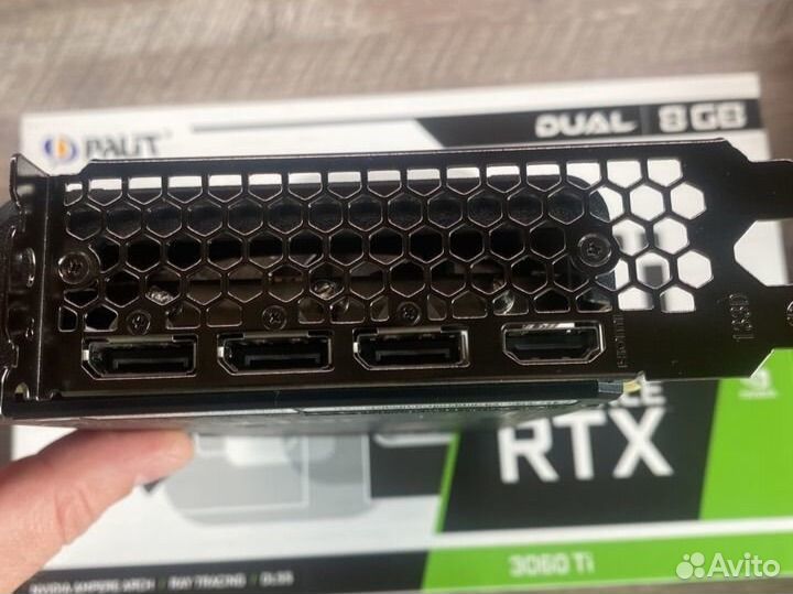 Видеокарта rtx 3060 ti