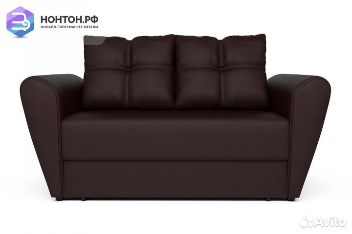 Диван выкатной Квартет коричневый