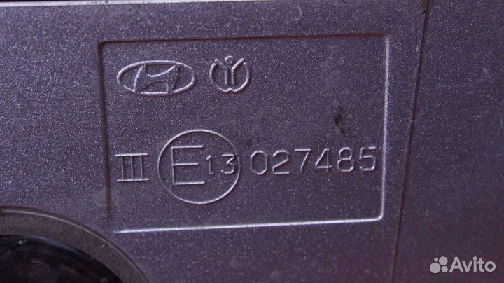 Зеркало заднего вида боковое правое Hyundai Sonata