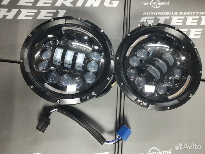 Фары передние нива УАЗ светодиодные