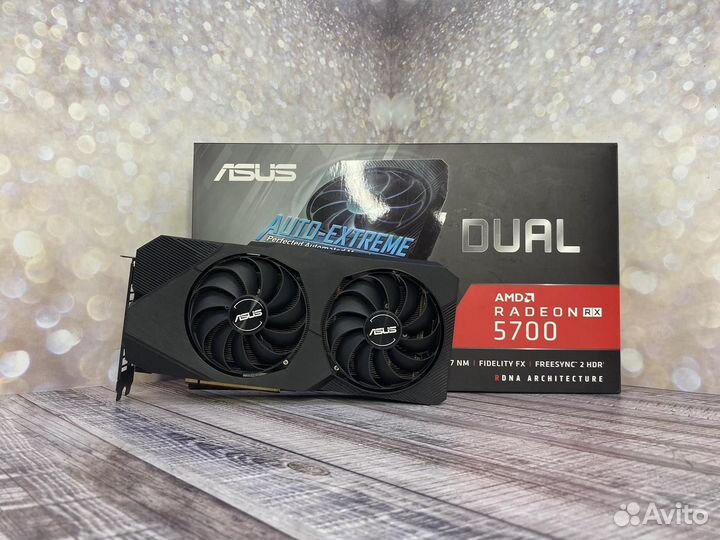 RX 5700 8Gb Asus Dual, только DPort