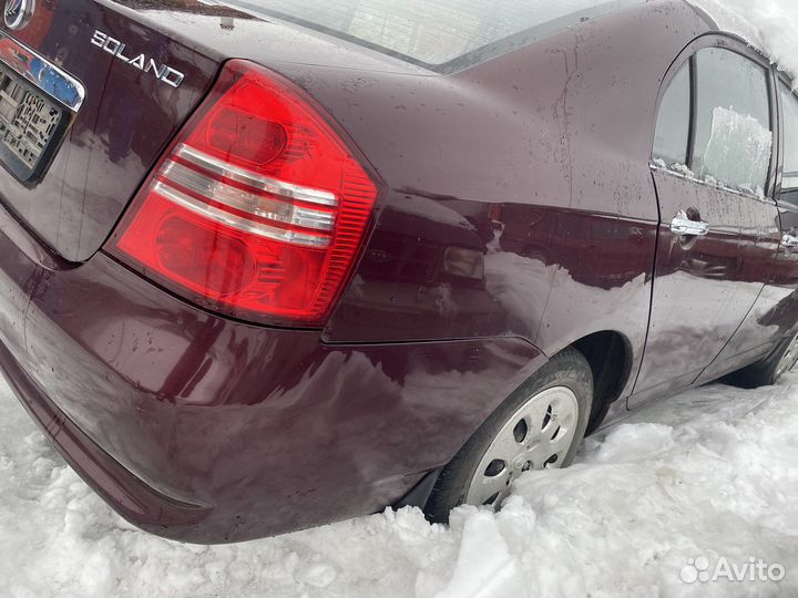 Задняя часть кузова lifan solano 620