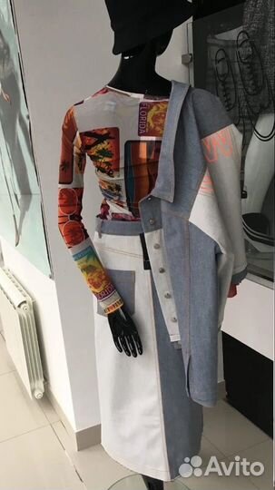 Джинсовая юбка