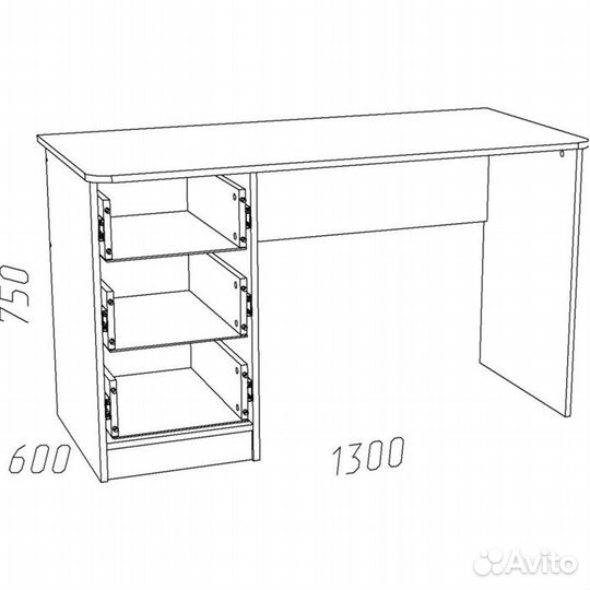 Стол письменный