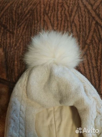 Шапка шлем Kotik на 7-8 лет+варежки+перчатки в дар