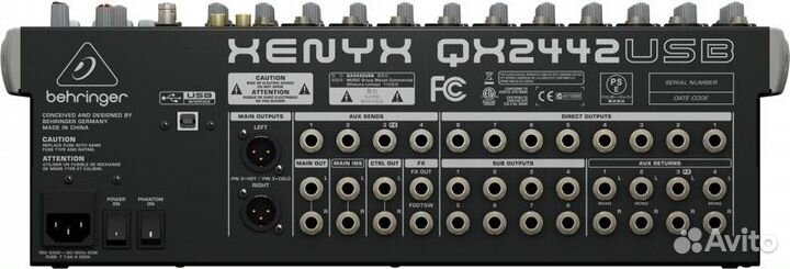 Микшерный пульт Behringer QX2442USB