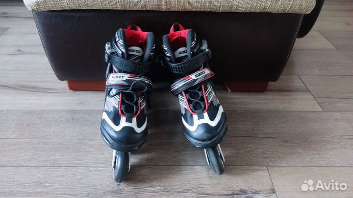 Роликовые коньки детские раздвижные Roces Yuma Boy