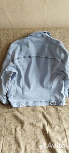 Джинсовая куртка женская 46 48 новая