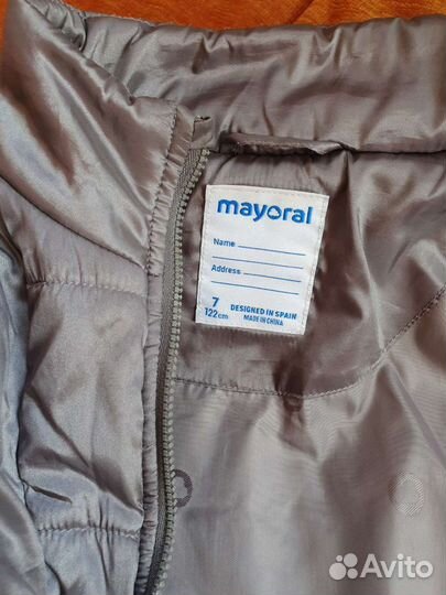 Куртка Mayoral р.122-128 для девочки