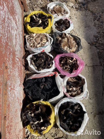 Обрезки шкурок