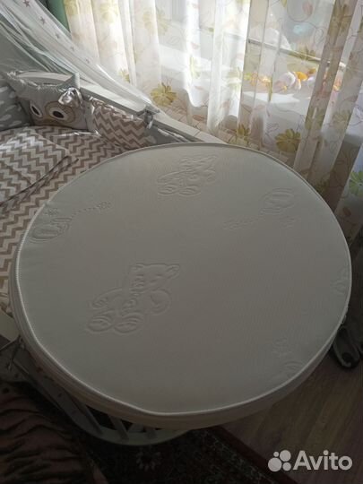 Матрас детский круглый