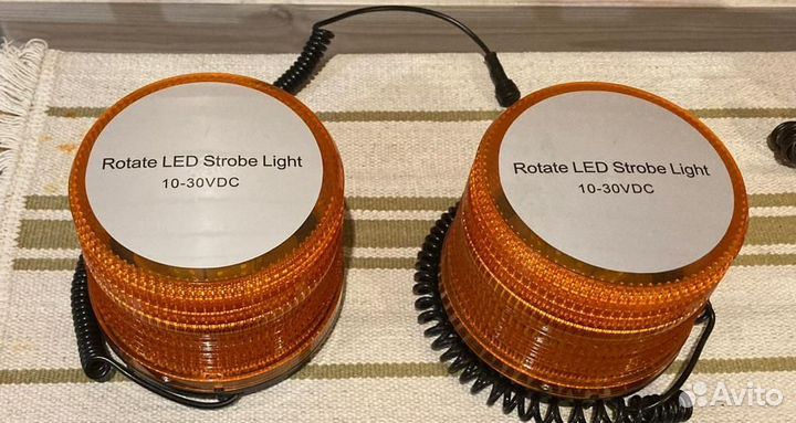 Маяк проблесковый оранжевый