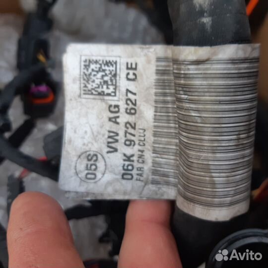 Skoda octavia 3 a7 Проводка моторного отсека