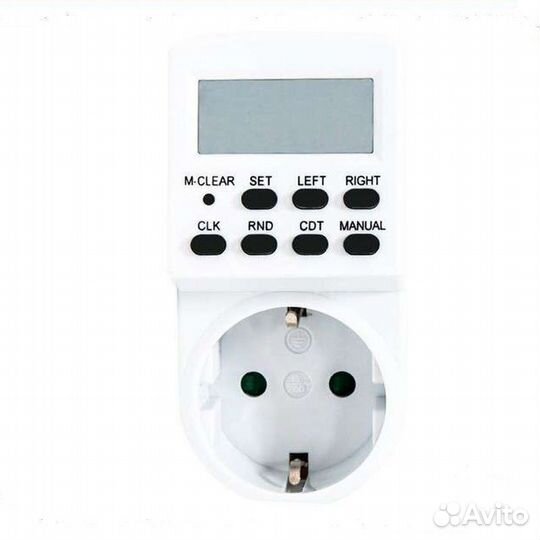 Розетка с таймером (недельная) IP20 TM24 Feron