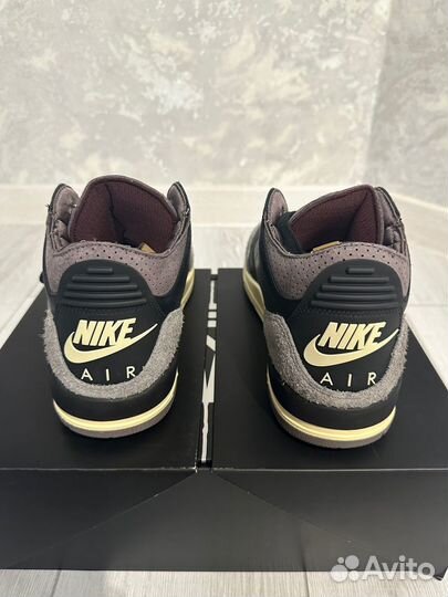A Ma Maniere x Air Jordan 3 Retro черные оригинал