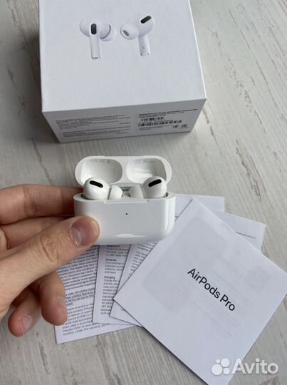 Airpods Pro с шумоподавлением
