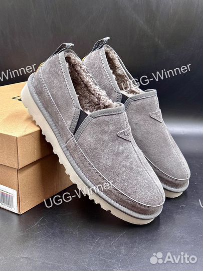 Угги мужские ботинки UGG Romeo серые