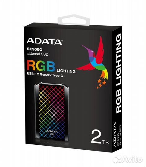 2 тб Внешний SSD накопитель adata SE900G (ASE900G