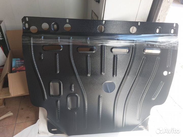 Защита двигателя и кпп fiat Linea (2012+) 1,3D; 1