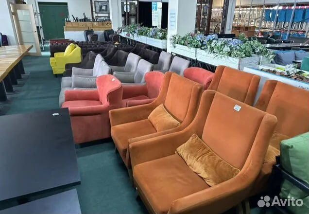 Кресла бу и новые для кафе и ресторанов