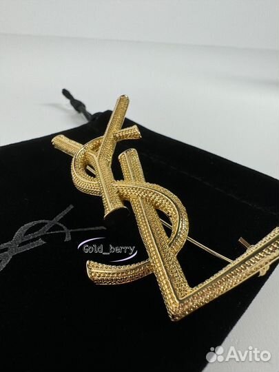 Брошь yves saint laurent