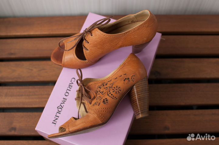 Натуральная кожа, туфли carlo pazolini 38р