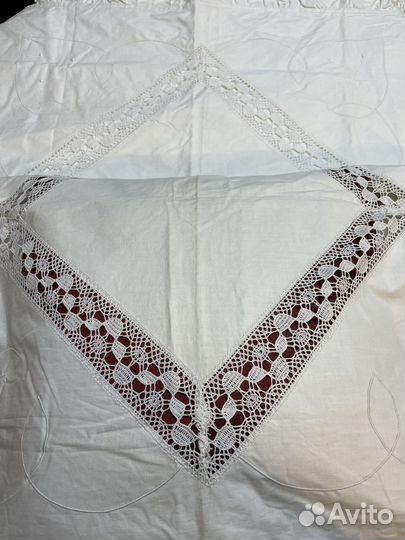 Старинные наволочки лен Германия