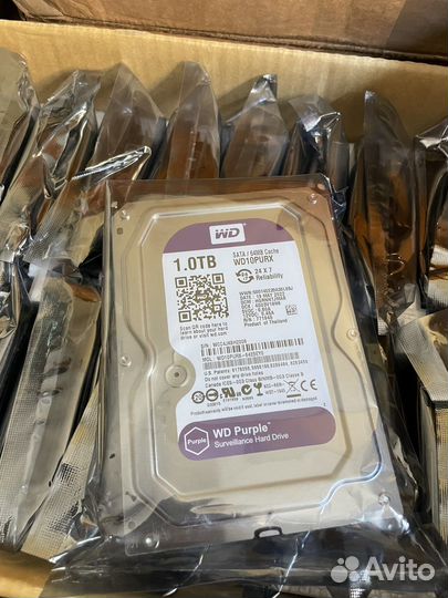 Жесткий диск 1 тб wd purple видеонаблюдение