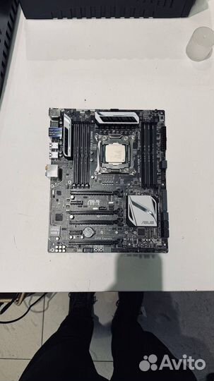 Материнская плата Asus X99-A + процессор LGA 2011
