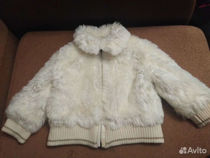Меховая курточка для девочки