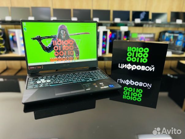 Игровой ноутбук Asus TUF/Core i7/RTX 3050/DDR4/SSD