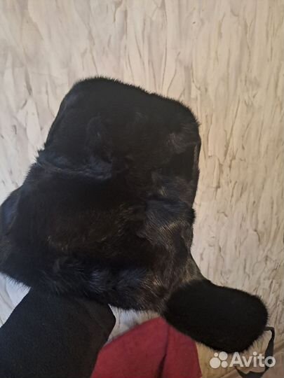 Норковая шапка мужская