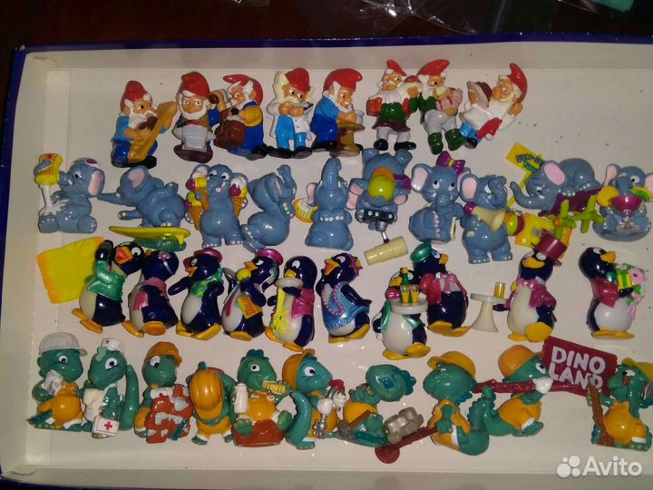 Игрушки из киндера 90х